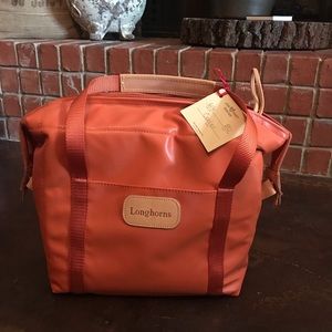 Longhorn fan Jon Hart cooler can be used as a tote